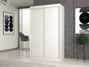 Šatníková skriňa Iga 120 cm biela