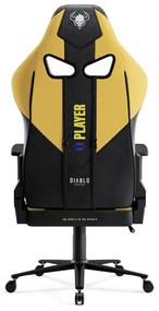 Látkové herné kreslo Diablo X-Player 2.0 King Size, Dark Sunflower