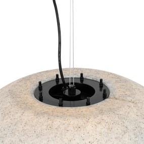 Inteligentná vonkajšia lampa sivá 77 cm IP44 vrátane Wifi A60 - Nura