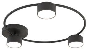 Stropné svietidlo LUCIO 3xGX53/12W/230V čierna