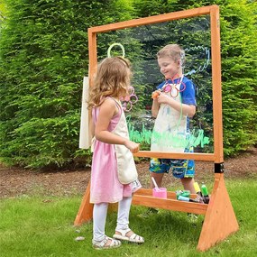 Obojstranná plexisklová tabuľa na kreslenie pre vonkajšie aj vnútorné použitie