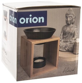 Porcelánová aromalampa Black - Orion