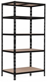 Trestles Balíček 3xSUPER HIT - Policový regál 1800x900x600 Farba: čierna