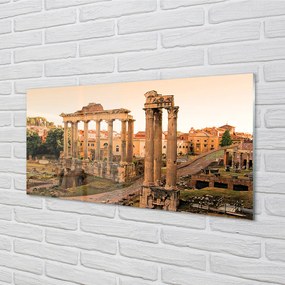 Obraz na akrylátovom skle Rím roman forum svitania 125x50 cm