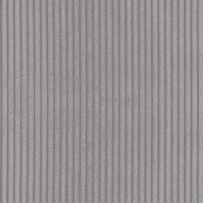 Svetlosivá menčestrová rozkladacia rohová pohovka s úložným priestorom (variabilný roh) Luma – Ropez