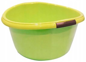 Miska okrúhla pevná 15l zelená