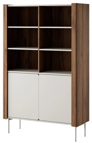 Knihovna Wrap 105 cm ořech/kašmír