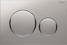 Geberit Sigma20 - ovládacie tlačidlo , lakovaný chróm matný/chróm 115.882.JQ.1