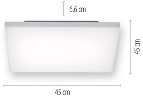 Paul Neuhaus Q–FRAMELESS stropná lampa RGBW