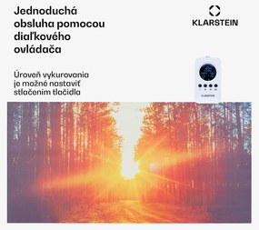 Klarstein Wonderwall Air Art Infinite, infračervený ohrievač, 120 x 60 cm, 720 W, na stenu, obraz, diaľkový ovládač