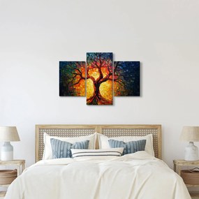 Obraz - Strom života v mozaike (90x60 cm)