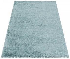Ayyildiz, Kusový koberec Fluffy Shaggy 3500 blue, 80x150, modrá, obývacia izba