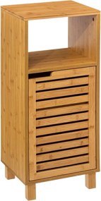 Polička do kúpeľne Sicela 1, bambus