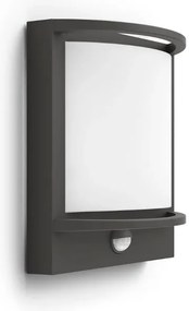 Philips - LED Vonkajšie nástenné svietidlo so senzorom SAMONDRA LED/3,8W/230V IP44