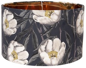 Textilné tienidlo s kvetinovým motívom Cigogne - Ø 45 * 28 cm