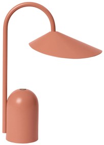 Ferm Living Stmievateľná LED lampa Arum Sienna