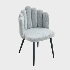 Jedálenská stolička LUXE sivá 741746