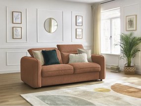 Oranžová pohovka 236 cm Achille – Bobochic Paris