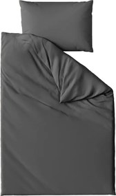 Bavlnené obliečky LUX tmavo sivé hotelové vrecko Rozmer obliečky: 70 x 90 cm | 140 x 200 cm