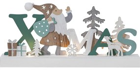 Biela svetelná dekorácia s vianočným motívom Reinbek – Star Trading