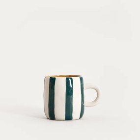 Hrnček TORRIT zelený / biely 775154 100 ml