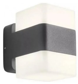 Redo 90492 - LED Vonkajšie nástenné svietidlo TOK LED/14,8W/230V IP44 antracit