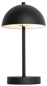 Vonkajšia stolná lampa čierna nabíjateľná 3-stupňovo stmievateľná - Keira