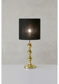 Markslöjd 108574 - Stolná lampa OCTO 1xE27/40W/230V čierna/zlatá