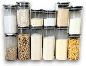 Arte Regal Sada 12ks sklenených dóz NEREZ, VIVO - 12ks