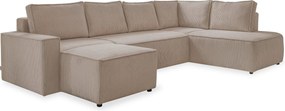 XXXLutz SEDACIA SÚPRAVA, textil, taupe MID.YOU - Sedačky - 001454005702