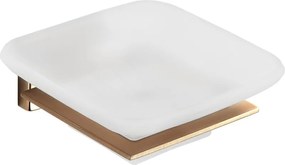 Mexen Arno, nástenný držiak na mydlo, medená matná, 7020739-65