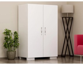 Skrinka na topánky MADA 94x60 cm biela