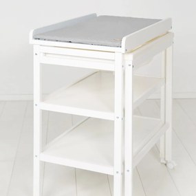 Biely prebaľovací pult Style grau – Roba