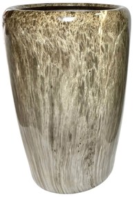 Hnedý keramický kvetináč 58cm