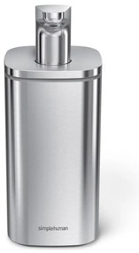 Dávkovač mydla z nerezovej ocele v striebornej farbe 295 ml - simplehuman
