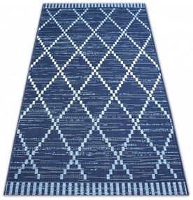 Kusový koberec Rombo modrý, Velikosti 80x150cm