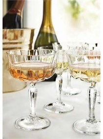 RCR OPERA POHÁR NA ŠAMPANSKÉ PLOCHÝ 240ML SADA 6 KS