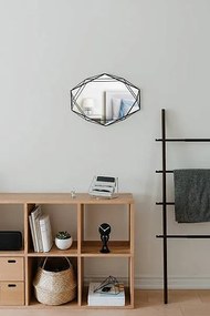 Dekoratívne zrkadlo Prisma &#8211; čierna
