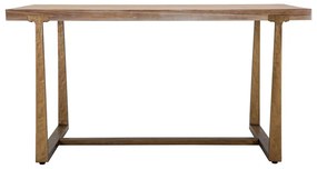 Jedálenský stôl v prírodnej farbe 150x90 cm Ankara – Mauro Ferretti