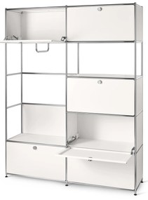 Kovový skriňový systém »CN3«, biely