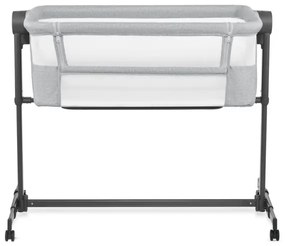 KINDERKRAFT - Detská postieľka NESTE UP2 svetlosivá