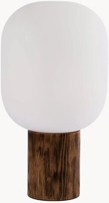 Stolová lampa z dubového dreva Skene