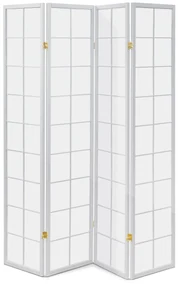 Paraván so 4 dielmi Autronic EF-E804 WT