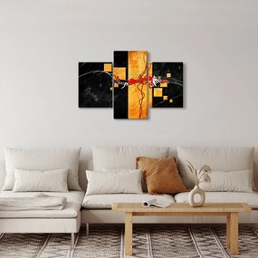 Abstraktný obraz - Tanečnice (90x60 cm)
