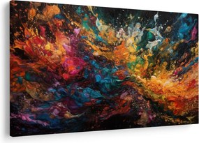 Obraz - Farebná abstrakcia II. (90x60 cm)