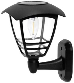 Solárna lampa na stenu 15x15x21cm