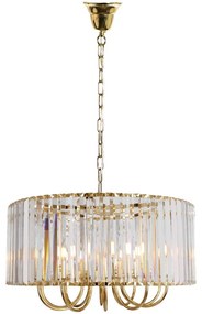 Zuma Line 1906/6 - Luster na reťazi PARIS 6xE14/40W/230V zlatá