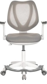 Detská otočná stolička sivá KA-C806 GREY