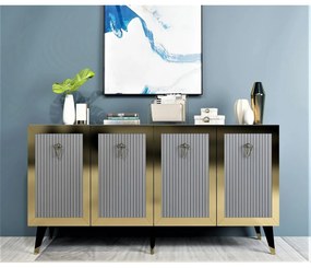 Skrinka Bare Anthracite and Gold