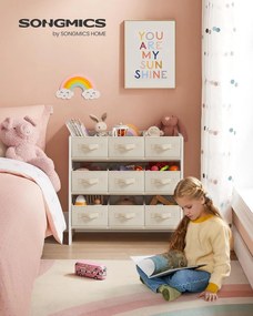 Dětský regál Luvro bílý